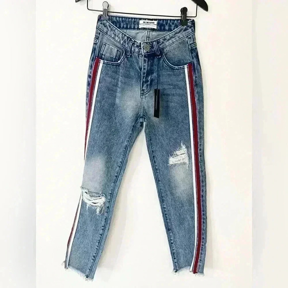 One Teaspoon High Rise Awesome Baggies - Picture 3 of 5